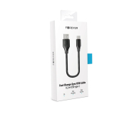 Forever Kabel USB - USB-C CORE 20CM 3A czarny w oplocie - 1380801 - zdjęcie 2